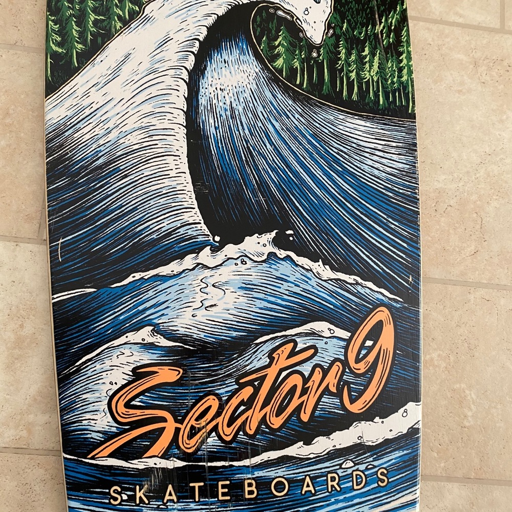 Sector 9 Longboard Skateboard & Pro Tec Helmet